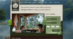 Desktop Screenshot of bookings.harmonyforest.com.au